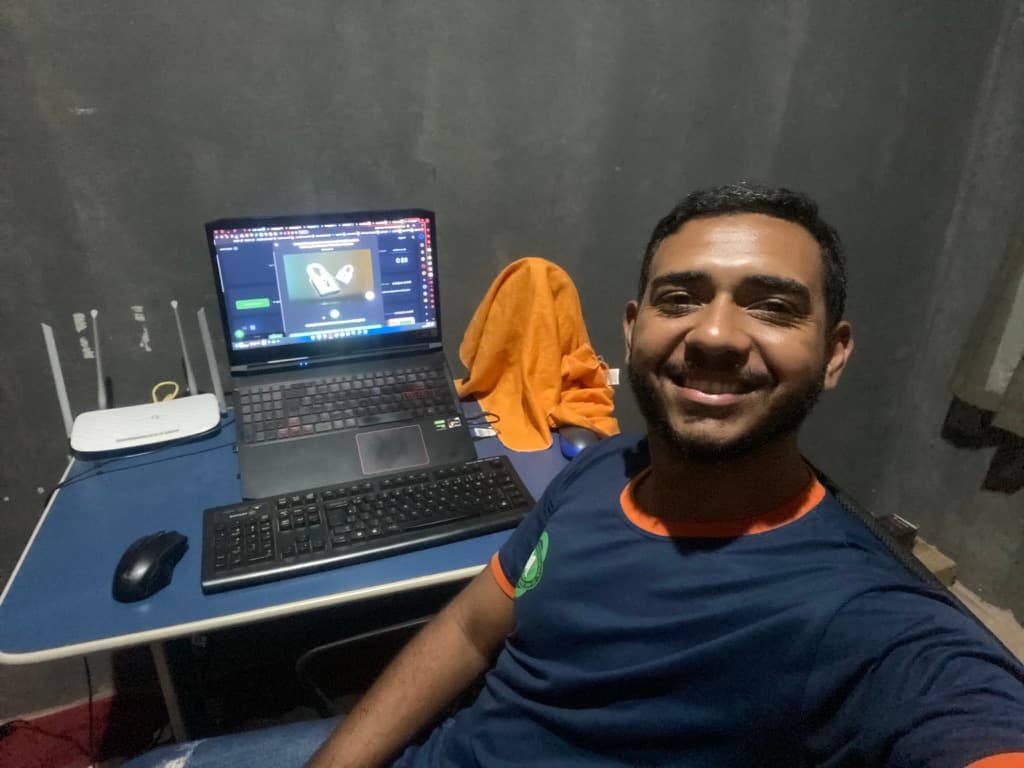 Quando tudo ainda estava começando.
